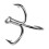 (4) 4X Strong Treble Hooks 10pcs - Saltwater/Freshwater 8