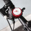 (Red) Alloy Bike Bell with Compass for MTB/Road Bikes 2