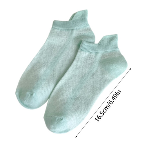 (Fruit Green) Breathable Non-Slip Summer Socks for Ladies