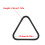 (Suitable For 32mm Tripod) Standard Plastic Billiard Triangle for Community Centers 3