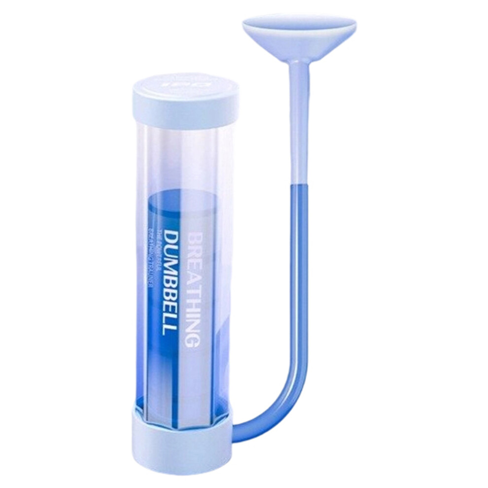 Blue (16.5Cm, ) Breathing Dumbbell Abdominal Muscle Trainer Breathing Exercise Device For Pelvic Floor Muscles Lungs Jawline