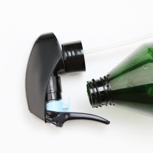 (Black Kao Head Green Bottle) 300ml Plastic Spray Bottle for Face & Hair