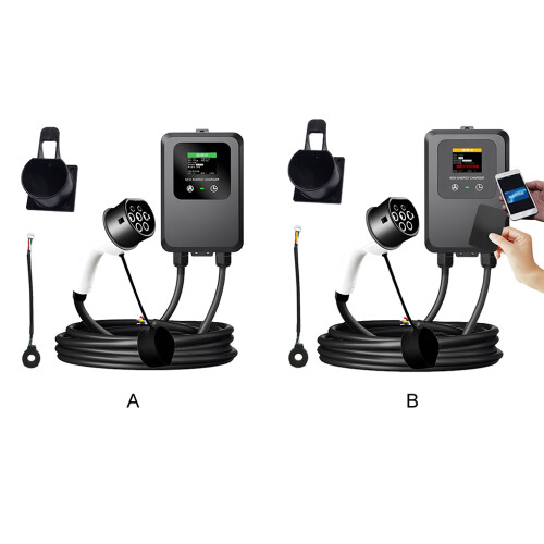 (Plug and Play) EV Charging Station 5M 7KW 32A With AC6ma RCD Function For Electric 2