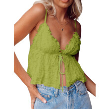 (L, Green) Bluză de seară pentru femei, fără mâneci, cu imprimeu floral și mânecă lungă, design elegant, ideală pentru evenimente speciale.