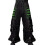 (L, Green) Γυναικείο τζιν cargo, παντελόνι streetwear 1