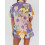 (XL, Purple) Completo da donna: due pezzi. 2