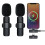 Wireless Lavalier Microphone Dual Type-C Interface - Clip-on Lapel Mic for Live Streaming & Recording 2