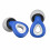 1 Pair Nanosilicone Sleep Earplugs, Blue, Noise 1