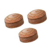 (As show, 1Pc 12mm) Soft Multiple Layers Pool Stick Tip Replacement for Indoor Games, 1Pc 10mm, Compatible with Various Brands
