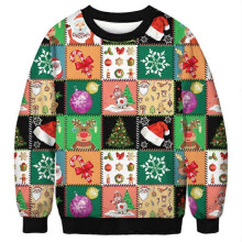 (M)Colorful House Unisex's Ugly Christmas Jumper Sweater Printed Pullover, Halloween 3D Digital Print Sweatshirt