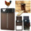 Automatic Chicken Coop Door Light-sensitive Automatic Door Chicken Pets Door 1