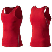 (L)EVAGO Men Compression Base Layer Sleeveless Vest Tank Top Quick-drying Sports Gym Under Shirt New