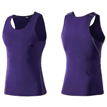 (3XL)EVAGO Men Compression Base Layer Sleeveless Vest Tank Top Quick-drying Sports Gym Under Shirt New