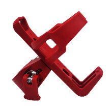 (Self tapping Red) Bike Water Bottle Holder Bicycle Water Bottle Cages Detachable Drink Holder