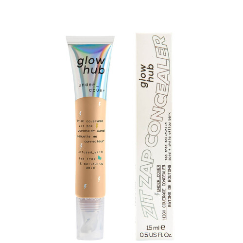 Glow Hub Zit Zap Concealer Under Cover High Coverage Concealer 15ml