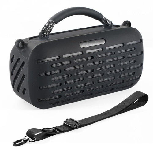 Silicone Case for  SoundLink Max Portable Speaker Anti-Scratch with Shoulder Strap Durable Carrying Protector Skin A 2