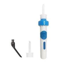 (OPP packaging) Electric Ear Cleaner Safety Electric Vacuum Earwax Cleaner Wax Remover Painless Cleaning Tool