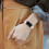 Echtleder-Uhrenarmband für Fitbit Charge 5/6 Beige 5