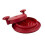 (Red) EVAGO Manual Meat Shredder Multipurpose Professional Shred Machine Practical Kitchen Gadgets Easy 1