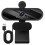 Webcam USB HD 1080P com Lente  Angular, Microfone Embutido e Tripé Giratório para Streaming, Videochamadas e Videoconferências. 1