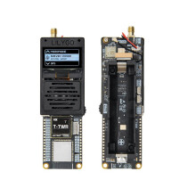 LILYGO T-TWR REV2.1 ESP32-S3 VHF Walkie-Talkie Development Board L76K GNSS Module with 1.3 Inch OLED PMU AXP2102 Battery Holder