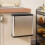 Homcom (Cream) 8L Hanging Kitchen Bin, Rubbish bin w/ Stay-Open Lid for Under Sink 1