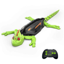 (chameleon)Wall Crawler Gecko, Rechargeable Remote Control Robot Toy, Climbs Walls, Wall