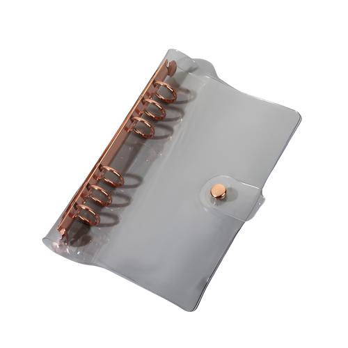 Carnet de notes en PVC, couverture intérieure, pochette à feuilles mobiles, couleur, pour notes et notes.