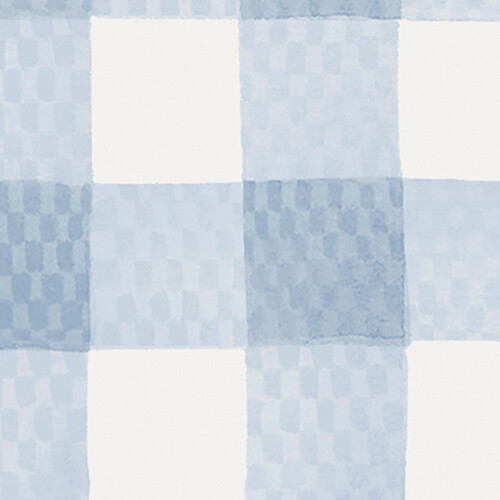 Cath Kidston Painted Gingham Blue Gingham Wallpaper 2