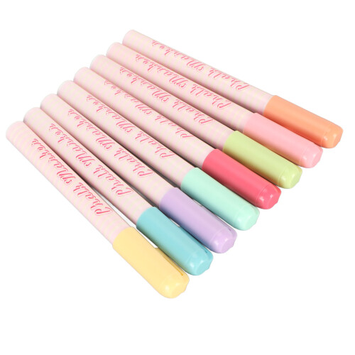Multipurpose Liquid Chalk Markers Set 8 Colors 3mm Fine Tip Erasable 2