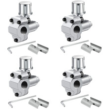 4 Pack BPV-31 Piercing Valve Tap Valve Kits Adjustable for Air Conditioners HVAC 1/4 Inch,5/16 Inch,3/8 Inch Tubing
