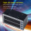 Affichage de texte PLC DC24V 8 LED FX2N 10MR programmable avec câble USB 4
