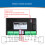 Affichage de texte PLC DC24V 8 LED FX2N 10MR programmable avec câble USB 5