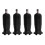 4X Auto Tool Adjustable High Pressure Washer Nozzle Tips,Variable Spray Pattern, 1/4Inch Quick Connect Plug,3000 Psi 1