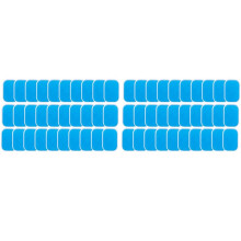 Cuscinetto di Gel EMS 120PCS, Cuscinetto di Ricambio Gel Elettrodo, Cuscinetto di Gel Assorbente EMS, Accessori per Allenatore del Muscolo Addominale