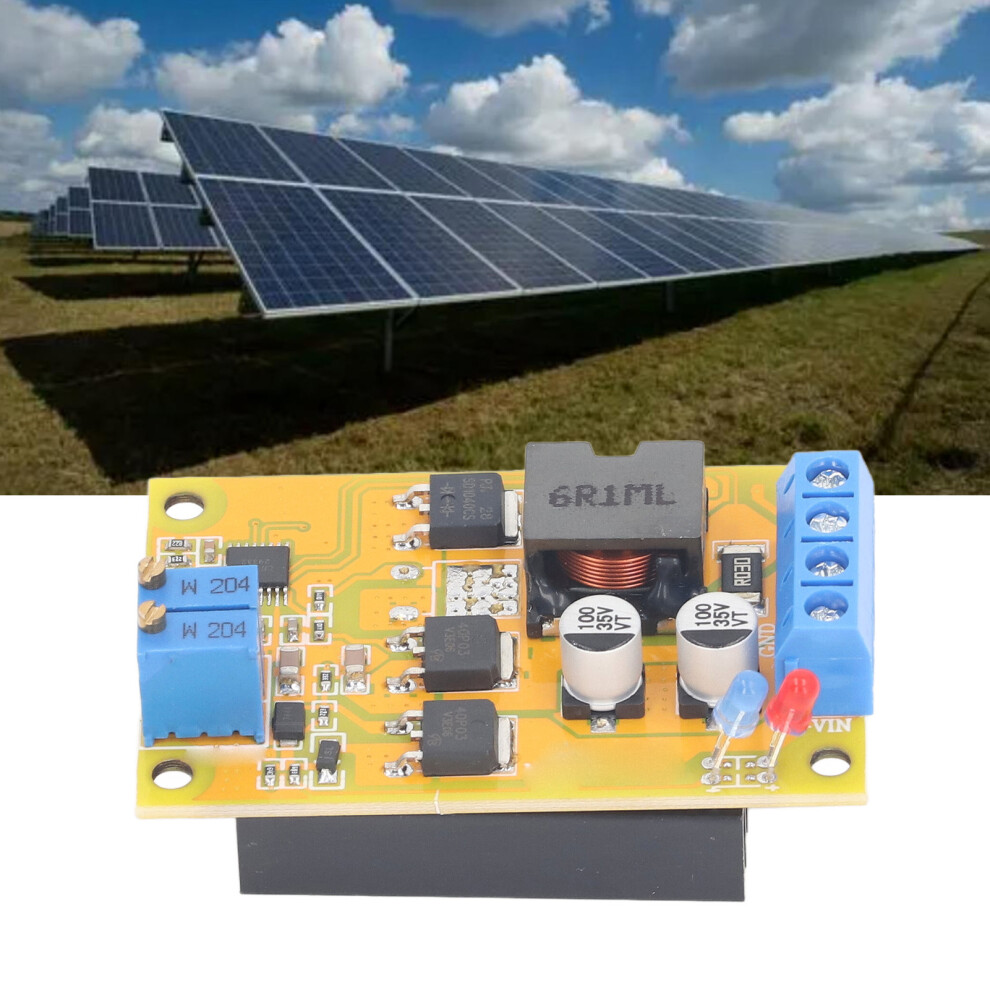 Low Power Mppt Solar Charger Board 6A 8-30V, Adjustable 4.2-28V 3091388000321