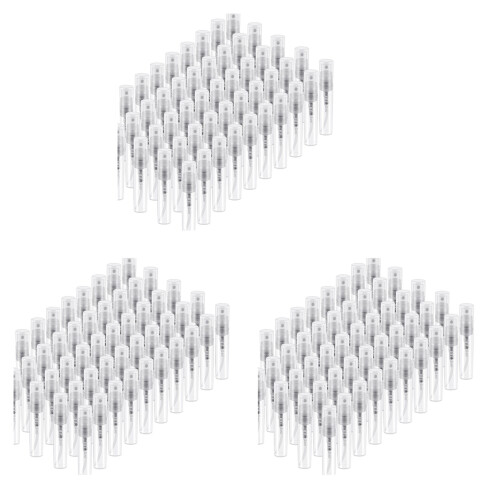150 Pcs Disposable Perfume Atomizer, Clear Plastic Spray Bottle Portable Fragrance Spray Bottle - 3Ml