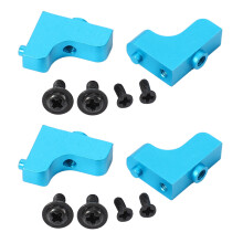 4X Servo Sitz 1/18 Rc Auto Teile Metall Teile für  A949 A959-B A969-B A979-B, Blau