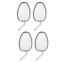 2Paar für Shadow Spirit 750 1100 Vtx1300 Vtx1800 Chrome Motorrad Spiegel 10mm