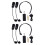 2X U12F Uhf One for Two Wireless Headset Microphone Amplifier Mixer Suitable for Teaching Guides Meeting Lectures 1