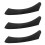 3X Right Side Inner Door Panel Handle Pull Outer Trim Cover for  3-Series E90 E91 E92 E93 Black 1