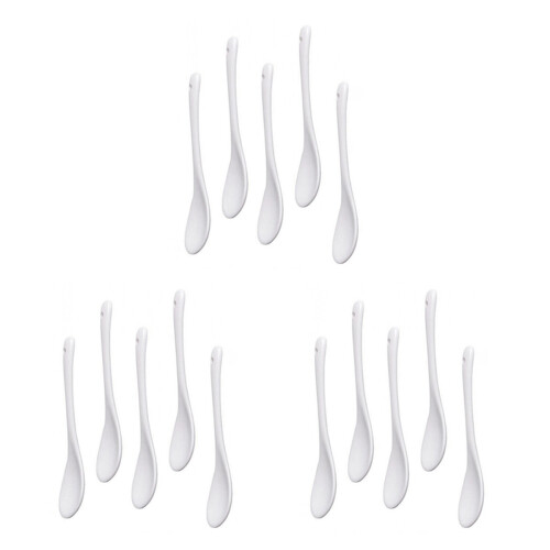 Set of 15 Ceramic Spoon Teaspoon Spoon Jam Honey