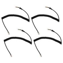 4X Replacement Microphones Mic Cable Cord Wire for  MH-48A6J FT-7800 FT-8800 FT-8900 FT-7100M FT-2800M FT-8900R