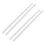 3mmx250mm Round Shape Solid Acrylic Rod Pmma Extruded Bar Clear 4Pcs 1