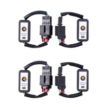4Pcs Dynamic Turn Signal Indicator LED Taillight Add- Module Cable Wire Compatible with 7 Tail Light