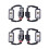 4Pcs Dynamic Turn Signal Indicator LED Taillight Add- Module Cable Wire Compatible with  7 Tail Light 1