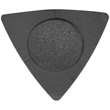 20Pcs Flanger Triangle-Plektren 1,0 0,75 0,5 mm Dicke in PC + ABS Material Antislip Style Picks Schwarz