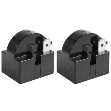2X Kunststoff Gehaeuse 22 Ohm 2-Pin PTC Relais fuer Kuehlschrank