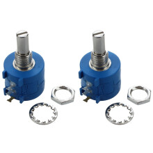 2X 3590S-2-502L 5K Ohm Potentiometre de Precision A Fil Enroule 5,5 Ohm A 10 Tours