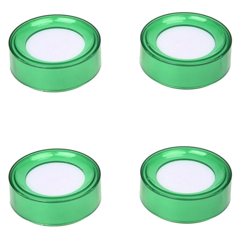 Green Plastic 7Cm Dia Sponge Finger Wet Money Cashier 4 Pcs 4711480709043